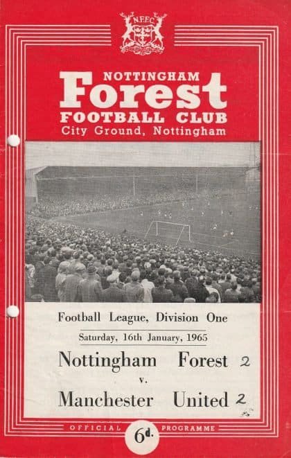 Nottingham Forest v Manchester United 16-Jan-1965
