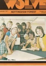 Wolverhampton Wanderers v Nottingham Forest 10-Sep-1977