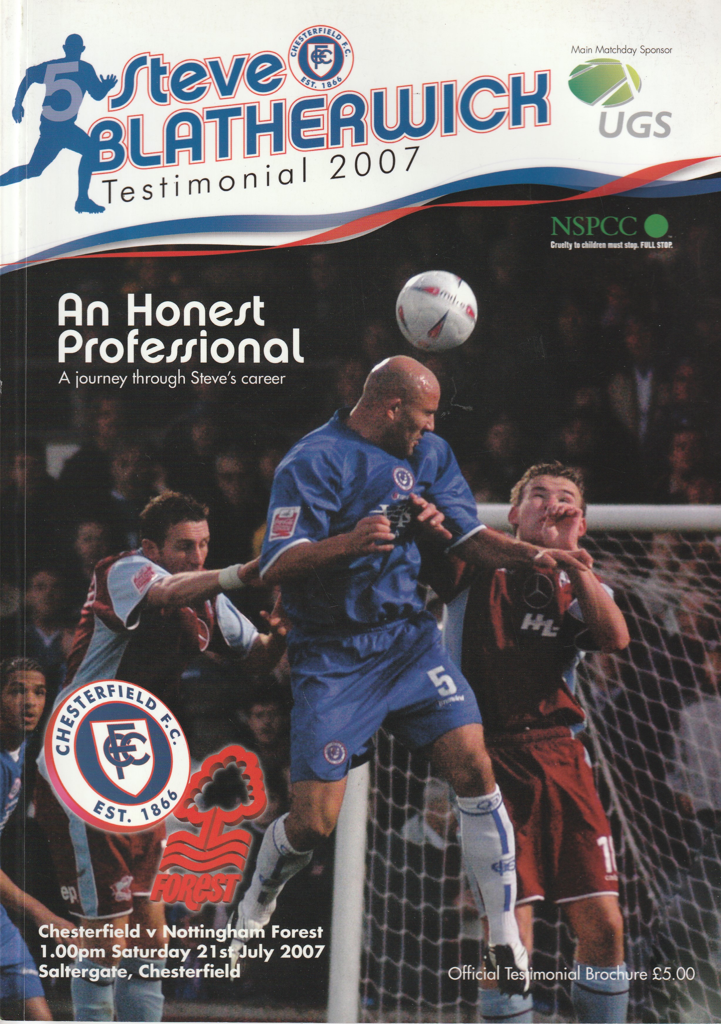 Chesterfield v Nottingham Forest 21-Jul-2007
