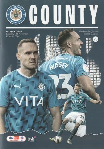 Stockport County v Leyton Orient  19-Nov-2022