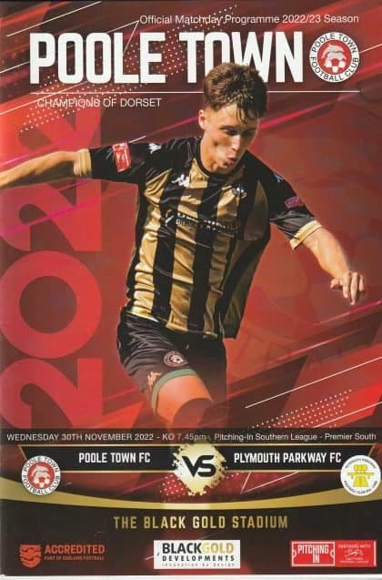 Poole Town v Plymouth Parkway 30-Nov-2022