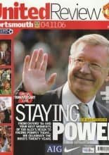 Manchester United v Portsmouth  04-Nov-2006