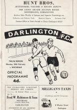 Darlington v Rochdale 28-Feb-1966