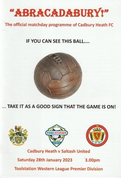 Cadbury Heath v Saltash United 28-Jan-2023