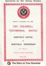 Sheffield United v Sheffield Wednesday 14-Nov-1983