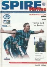 Chesterfield v Sheffield Wednesday 15-Jul-2000