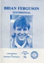 Chesterfield v Sheffield Wednesday  07-Sep-1987