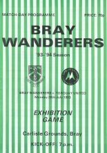 Bray Wanderers v Torquay United 26-Jul-1993