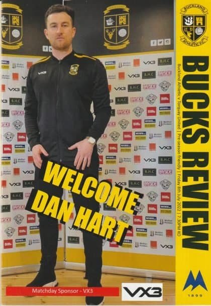 Buckland Athletic v Torquay United 08-Jul-2022