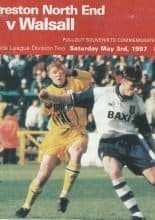 Preston North End v Walsall 03-May-1997