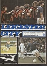 Leicester City v West Ham United 13-Sep-1975