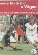 Preston North End v Wigan Athletic 03-Sep-1996