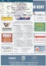 Gillingham v Crawley Town 25-Oct-2014