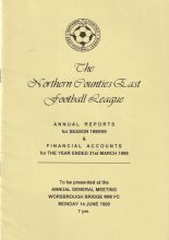 Northern Counties East Football Annual Report & Financial Accounts 1998/99