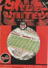 Hyde United v Manchester City 02-Aug-1999