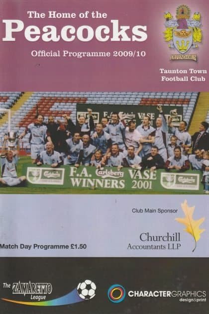 Taunton Town v Mangotsfield United 03-Nov-2009