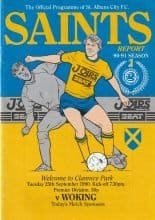 St Albans v Woking 25-Sep-1990
