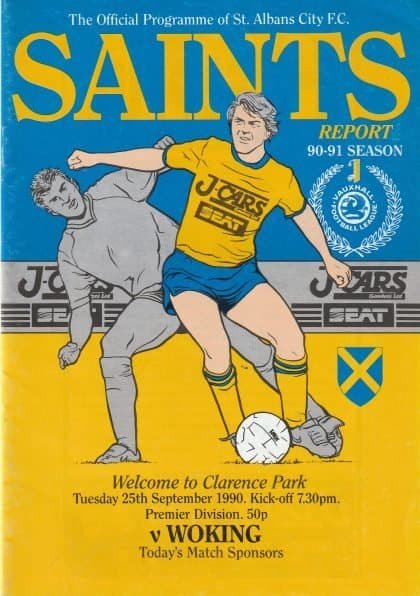 St Albans v Woking  25-Sep-1990