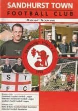 Sandhurst Town v Southall 26-Nov-2005