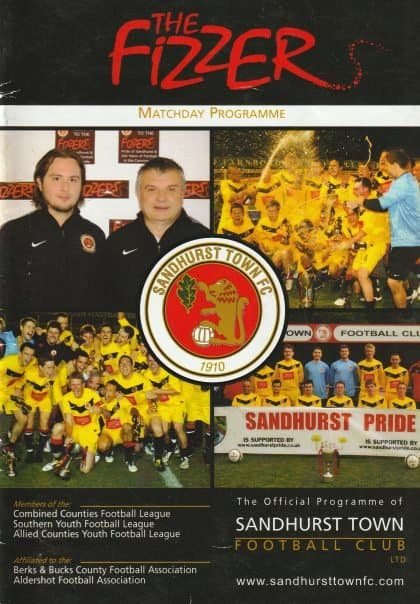 Sandhurst Town v Abingdon Town 10-Jan-2012