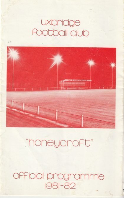 Uxbridge v Banstead Athletic 10-Apr-1982