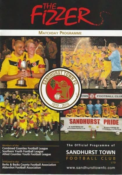 Sandhurst Town v Banstead Athletic  16-Aug-2011