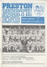 Preston North End v Bolton Wanderers 14-Aug-1982