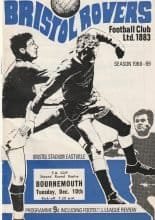 Bristol Rovers v Bournemouth & Boscombe Athletic 10-Dec-1968