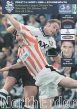 Preston North End v AFC Bournemouth 11-Oct-1997