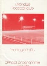 Uxbridge v Burnham 23-Feb-1982
