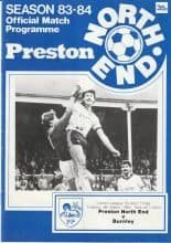 Preston North End v Burnley 06-Mar-1984
