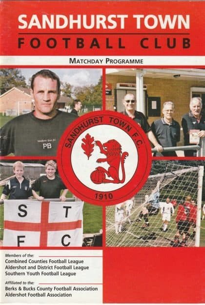Sandhurst Town v Chipstead  19-Nov-2005