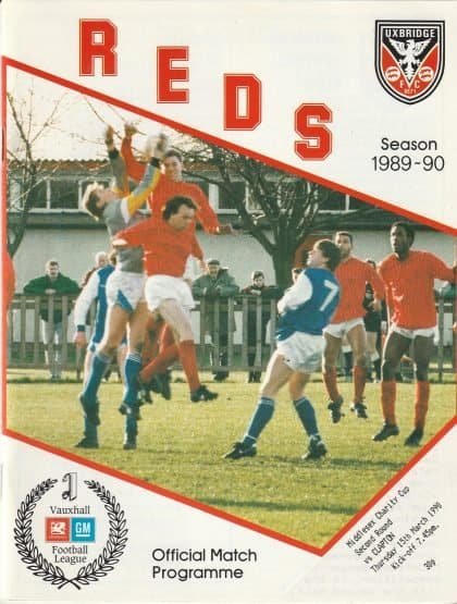 Uxbridge v Clapton 15-Mar-1990