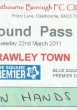 Eastbourne Borough v Crawley Town 22-Mar-2011