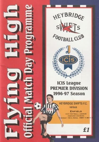 Heybridge Swifts v Enfield 15-Apr-1997