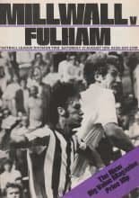 Millwall v Fulham 31-Aug-1974
