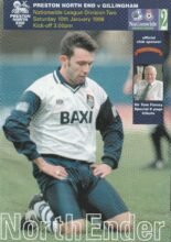 Preston North End v Gillingham 10-Jan-1998