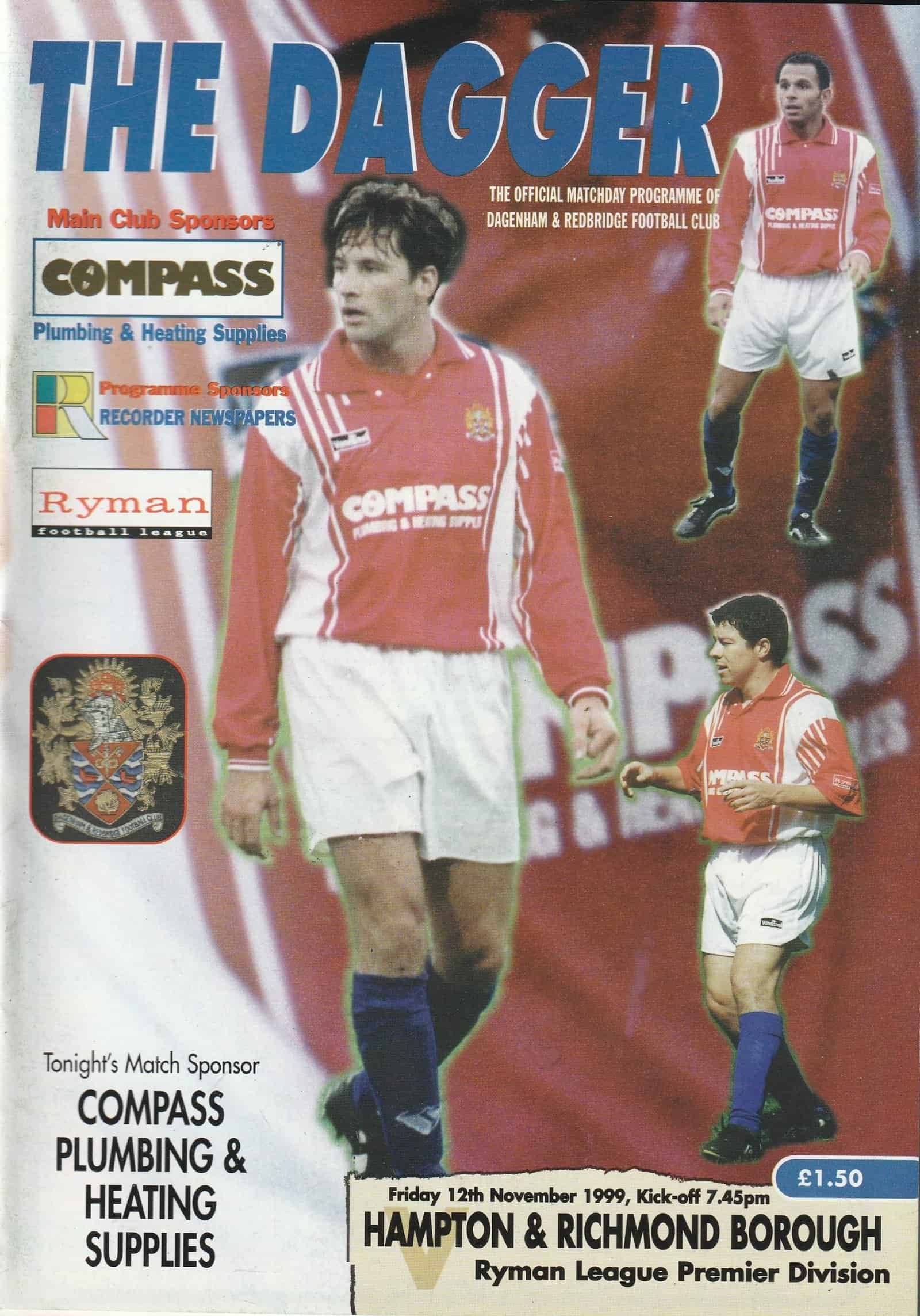 Dagenham & Redbridge v Hampton & Richmond Borough 12-Nov-1999