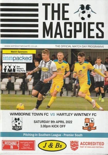 Wimborne Town v Hartley Wintney 09-Apr-2022