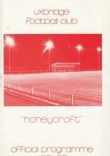 Uxbridge v Hendon 11-May-1982