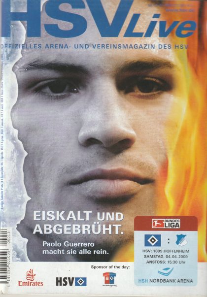 Hamburg SV v Hoffenheim 04-Apr-2009