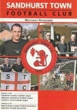 Sandhurst Town v Horley Town 15-Oct-2005