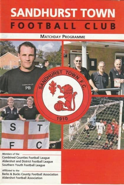 Sandhurst Town v Horley Town 15-Oct-2005