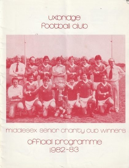 Uxbridge v Leyton-Wingate 23-Oct-1982