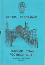 Halstead Town v Maldon Town 27-Nov-1982