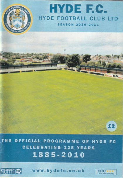Hyde FC v Manchester City 05-Aug-2011