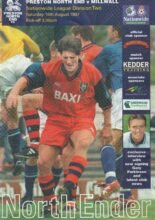 Preston North End v Millwall 16-Aug-1997