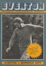 Everton v Norwich City 04-Dec-1976