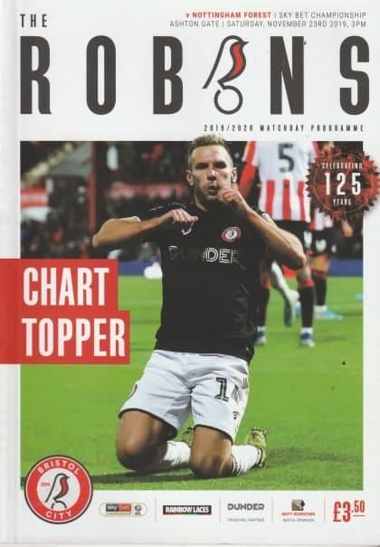 Bristol City v Nottingham Forest  23-Nov-2019