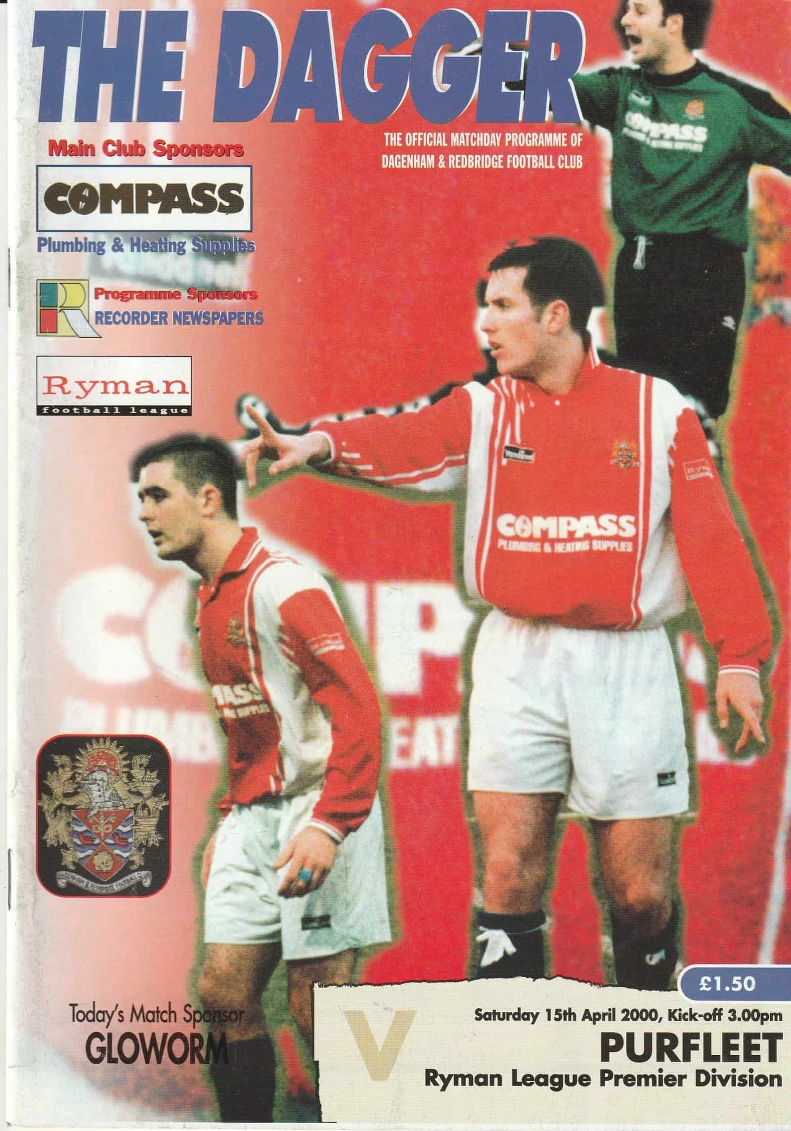 Dagenham & Redbridge v Purfleet 15-Apr-2000